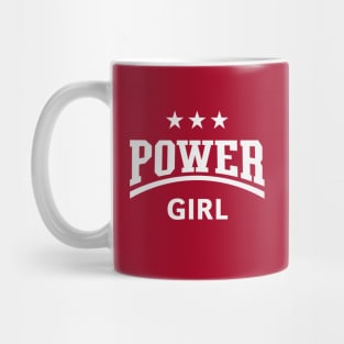 Power Girl (Youngster / Gal / Daughter / White) Mug